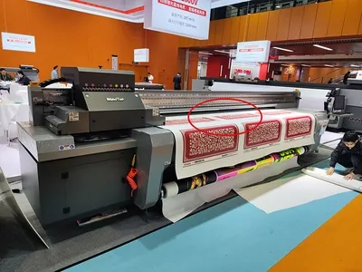 Vacuum table installed on a printing machine