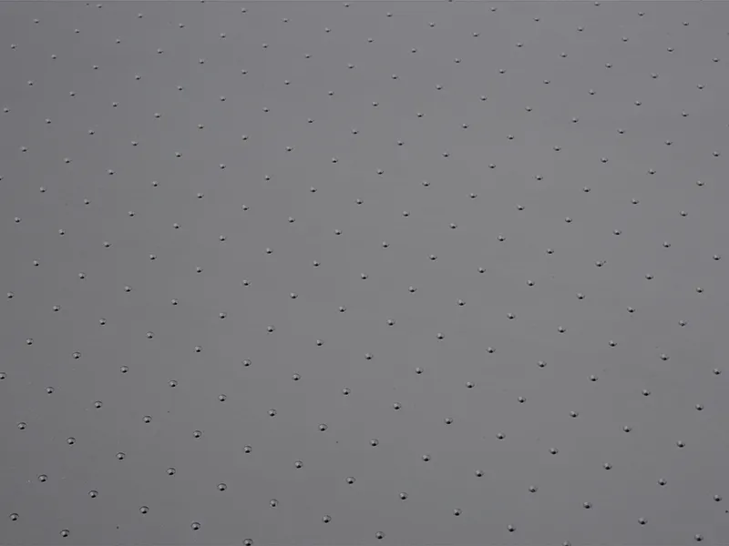 Small conical holes